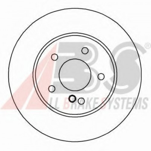 16571 A.B.S. тормозной диск
