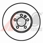 16882 A.B.S. тормозной диск