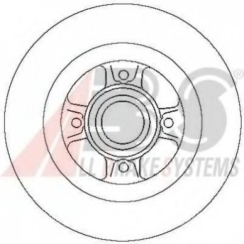 17029 A.B.S. тормозной диск