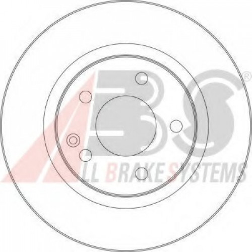 17365 A.B.S. тормозной диск