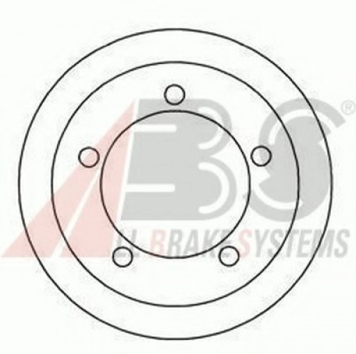 2405S A.B.S. тормозной барабан 2405S A.B.S. тормозной барабан