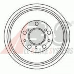 3231S A.B.S. тормозной барабан