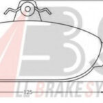 36505 A.B.S. комплект тормозных колодок