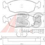 36519 A.B.S. комплект тормозных колодок