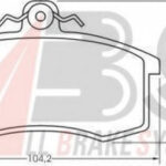 36576 A.B.S. комплект тормозных колодок