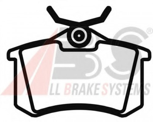 366231 A.B.S. комплект тормозных колодок