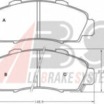 36737 A.B.S. комплект тормозных колодок