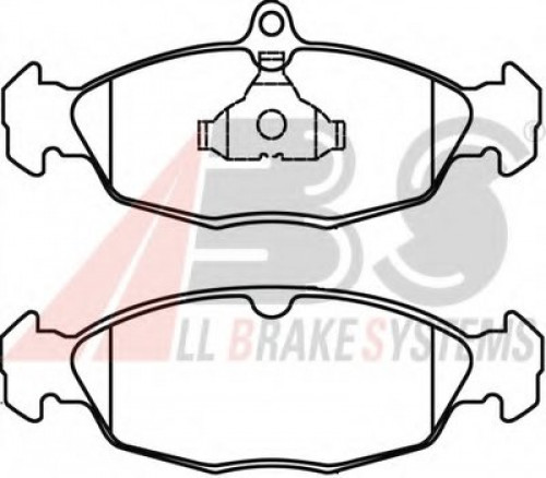 36771 A.B.S. комплект тормозных колодок