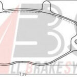 36785 A.B.S. комплект тормозных колодок