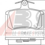 36818 A.B.S. комплект тормозных колодок