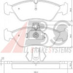 36913 A.B.S. комплект тормозных колодок