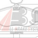 36941 A.B.S. комплект тормозных колодок