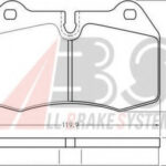 36958 A.B.S. комплект тормозных колодок