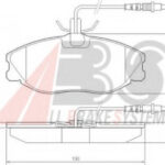 36977 A.B.S. комплект тормозных колодок