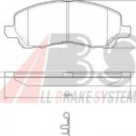37202 A.B.S. комплект тормозных колодок