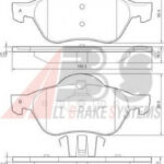 37217 A.B.S. комплект тормозных колодок