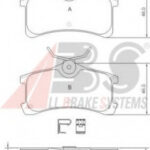 37270 A.B.S. комплект тормозных колодок