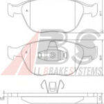 37349 A.B.S. комплект тормозных колодок