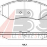 37352 A.B.S. комплект тормозных колодок