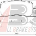 37355 A.B.S. комплект тормозных колодок