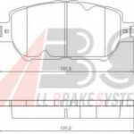 37356 A.B.S. комплект тормозных колодок