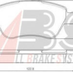 37360 A.B.S. комплект тормозных колодок