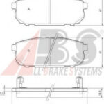 37362 A.B.S. комплект тормозных колодок