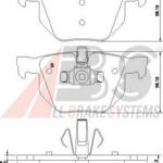 37410 A.B.S. комплект тормозных колодок