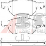 37469 A.B.S. комплект тормозных колодок