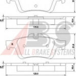 37477 A.B.S. комплект тормозных колодок