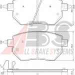 37504 A.B.S. комплект тормозных колодок