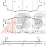 37520 A.B.S. комплект тормозных колодок