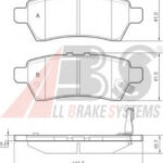 37536 A.B.S. комплект тормозных колодок