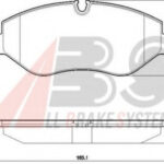37553 A.B.S. комплект тормозных колодок