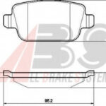 37561 A.B.S. комплект тормозных колодок