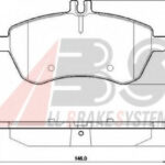 37584 A.B.S. комплект тормозных колодок