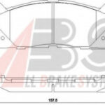 37677 A.B.S. комплект тормозных колодок