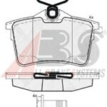 37700 A.B.S. комплект тормозных колодок