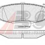 37702 A.B.S. гальмівні колодки зад. toyota land cruiser 08- (advics)