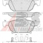 37720 A.B.S. комплект тормозных колодок