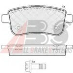 37732 A.B.S. комплект тормозных колодок