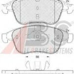 37744 A.B.S. комплект тормозных колодок