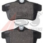 37762 A.B.S. комплект тормозных колодок