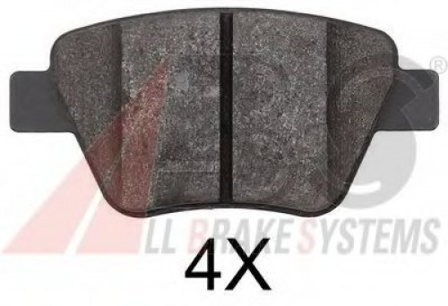 37784 A.B.S. комплект тормозных колодок