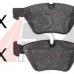 37786 A.B.S. комплект тормозных колодок