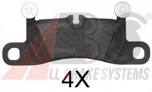 37788 A.B.S. комплект тормозных колодок