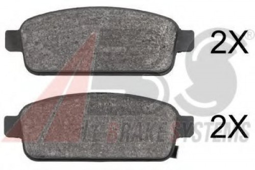 37790 A.B.S. комплект тормозных колодок