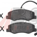 37846 A.B.S. комплект тормозных колодок