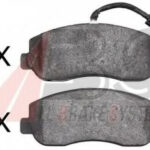 37848 A.B.S. комплект тормозных колодок