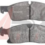 37878 A.B.S. комплект тормозных колодок